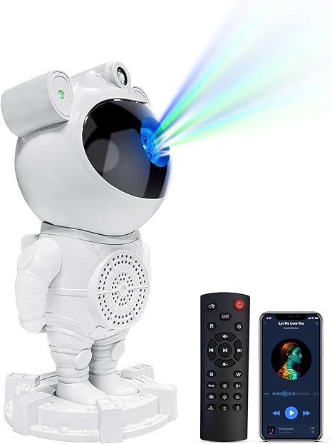Astronaut Galaxy Projector | Starry Sky Night Light for Kids & Adults