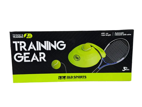 Retractable Tennis Trainer – Solo Training Rebound Ball with Base