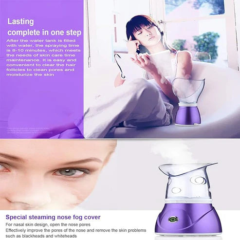 Facial Care Steamer – Deep Cleansing & Hydrating Spa at Home