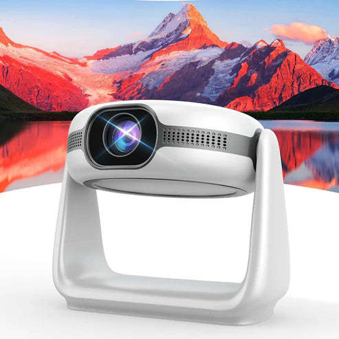 4K Mini Projector – Portable Home Cinema with HD Clarity