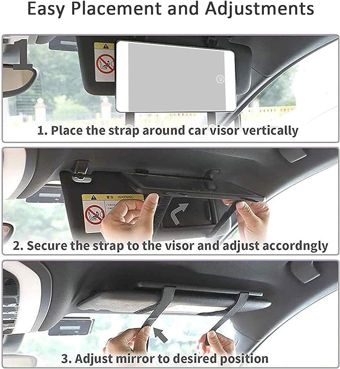 LED Car Mirror – Smart, Stylish & Safer Night Driving