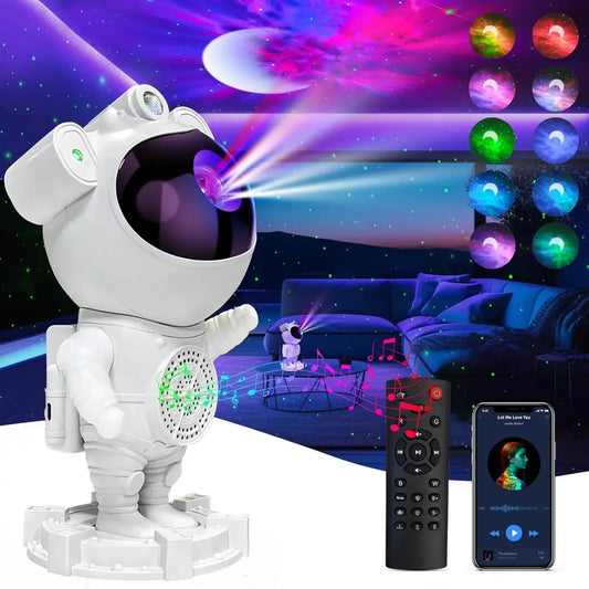 Astronaut Galaxy Projector | Starry Sky Night Light for Kids & Adults