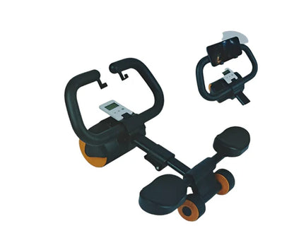 Abdomen Wheel with Mobile Holder – Core Strength Roller for Home Fitness