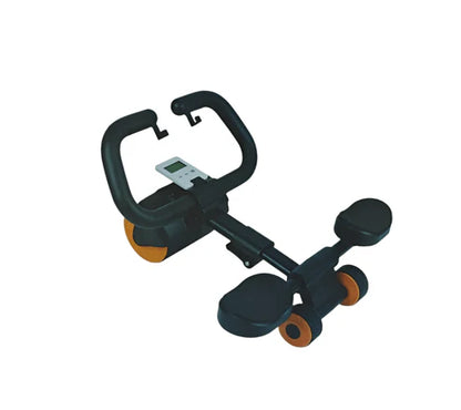 Abdomen Wheel with Mobile Holder – Core Strength Roller for Home Fitness