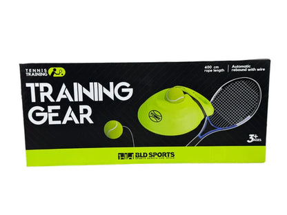 Retractable Tennis Trainer – Solo Training Rebound Ball with Base