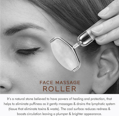 Facial Roller – Natural Massage Tool for Glowing, Youthful Skin