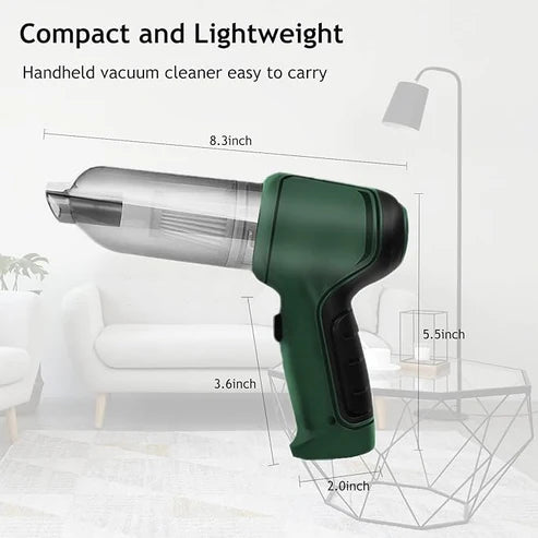 Handheld Mini Vacuum Cleaner | Portable USB Rechargeable Dust Remover
