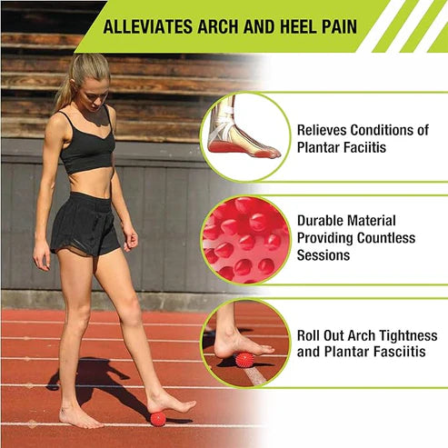 LORDEX – Spiky Massage Ball | Deep Tissue Trigger Point Therapy