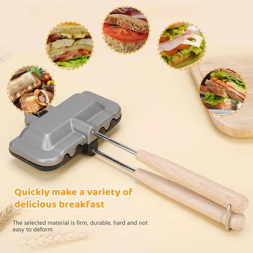 Non-Stick Sandwich Frying Pan – Quick, Easy & Oil-Free Cooking