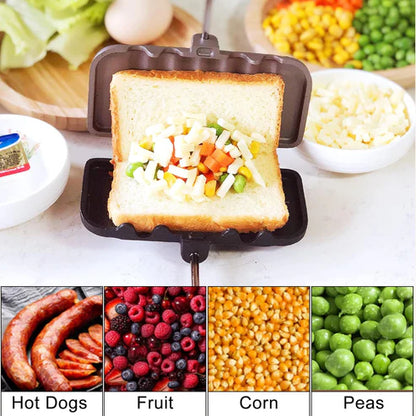 Non-Stick Sandwich Frying Pan – Quick, Easy & Oil-Free Cooking