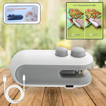 Portable Sealing Machine – Mini Heat Sealer for Food Storage