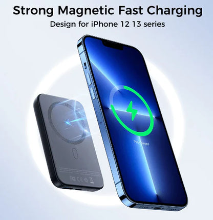 Portable Wireless Power Bank – Fast Charging On-the-Go
