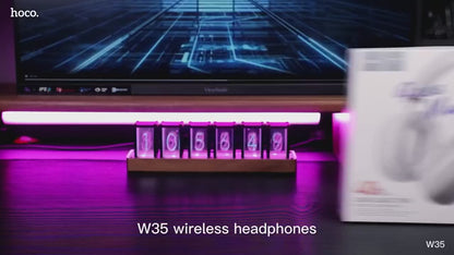 Hoco – Wireless Bluetooth Headphones with Deep Bass & Comfort Fit