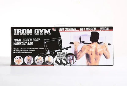 Adjustable Pull-Up Bar – No Drill Home Gym Equipment