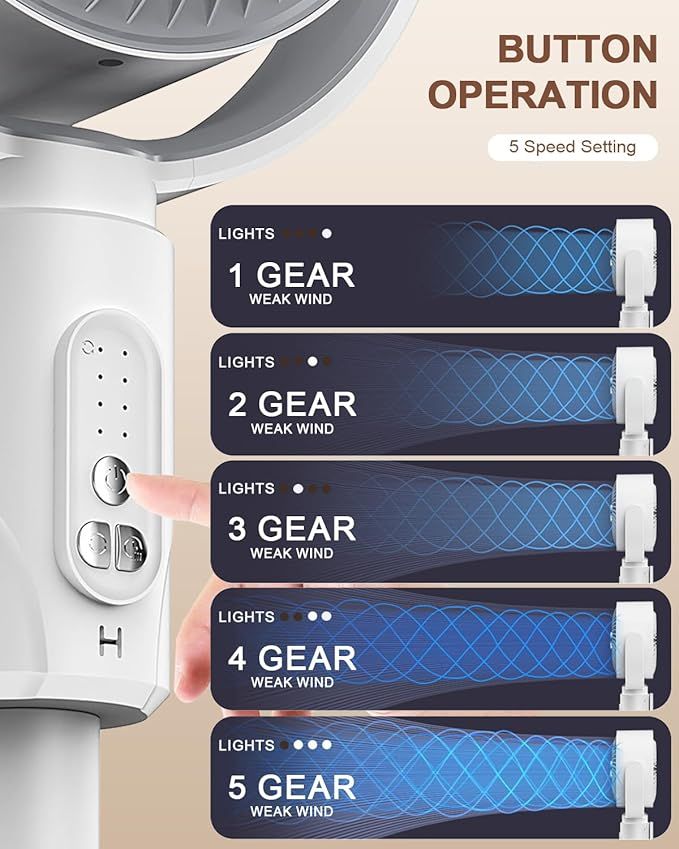 Standing Fan for Bedroom – Powerful & Silent Cooling